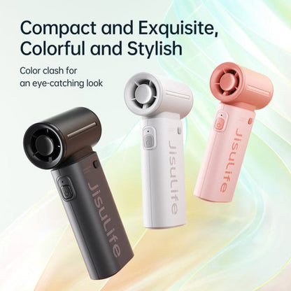 JisuLife Life9 High Speed Handheld Small Fan Mini Portable USB Rechargeable Desktop Cooling Electric Fan, 3600mAh