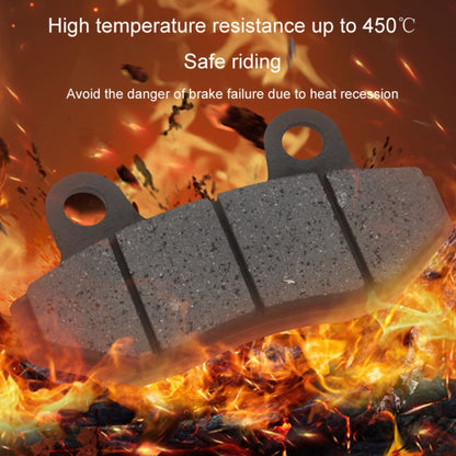 Motorcycle TBT Brake Pads Electric Vehicle Disc Brake Pads Battery Car Parts Dual Pump CBX Brake Pads, 2pcs /Pair