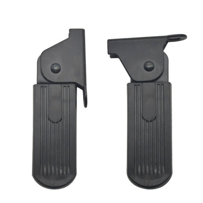 Electric Vehicle Folding Front Footrest Electric Moped Front Pedal, 5cm Iron, 7cm Iron, 5cm Nylon, 7cm Nylon