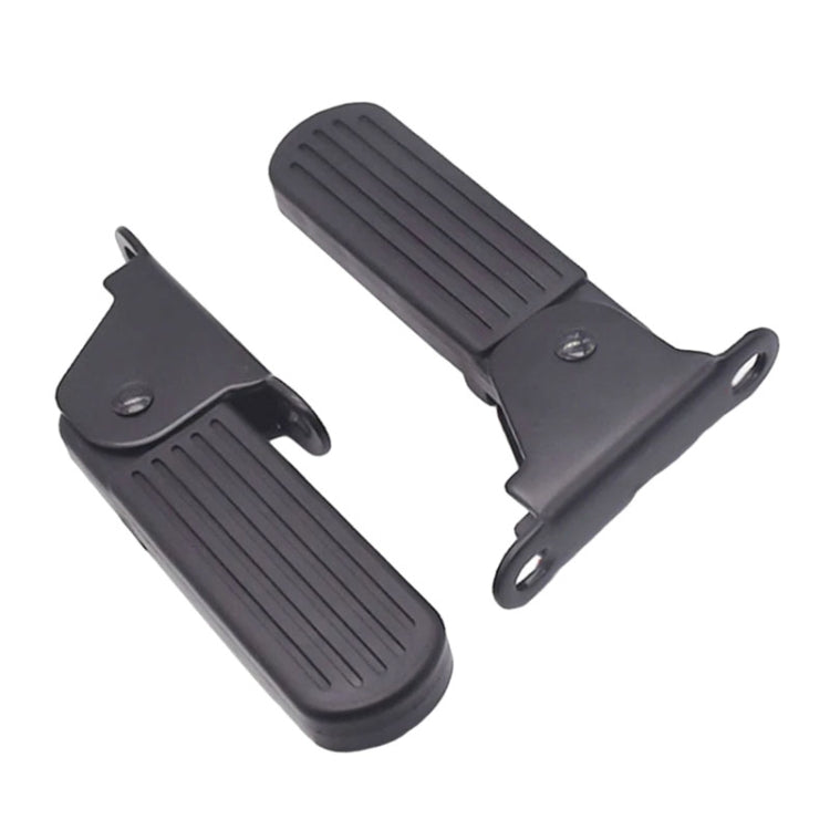Electric Vehicle Folding Front Footrest Electric Moped Front Pedal, 5cm Iron, 7cm Iron, 5cm Nylon, 7cm Nylon
