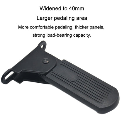 Electric Vehicle Folding Front Footrest Electric Moped Front Pedal, 5cm Iron, 7cm Iron, 5cm Nylon, 7cm Nylon