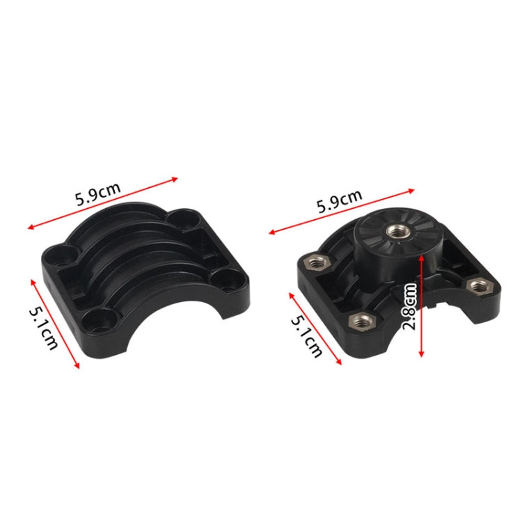 For Panoptix Livescope LVS32 Perspective Mode Transducer Bracket, 010-12970-00