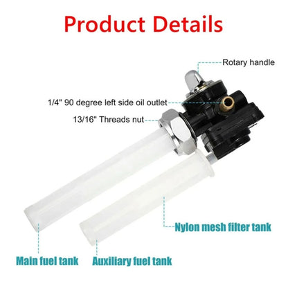 For Harley FLST FXST FLT 1995-2001 61338-94D 22mm Fuel Valve Petcock With Male Thread, For Harley FLST FXST FLT