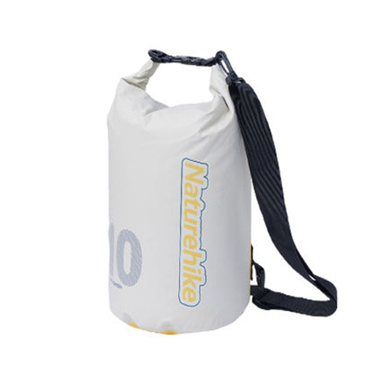 Naturehike Rafting Waterproof Bag Dry Wet Separate Shoulder Bag Outdoor Swimming Pack, 10L White, 15L White, 25L White, 10L Yellow, 15L Yellow, 25L Yellow, 10L Green, 25L Green