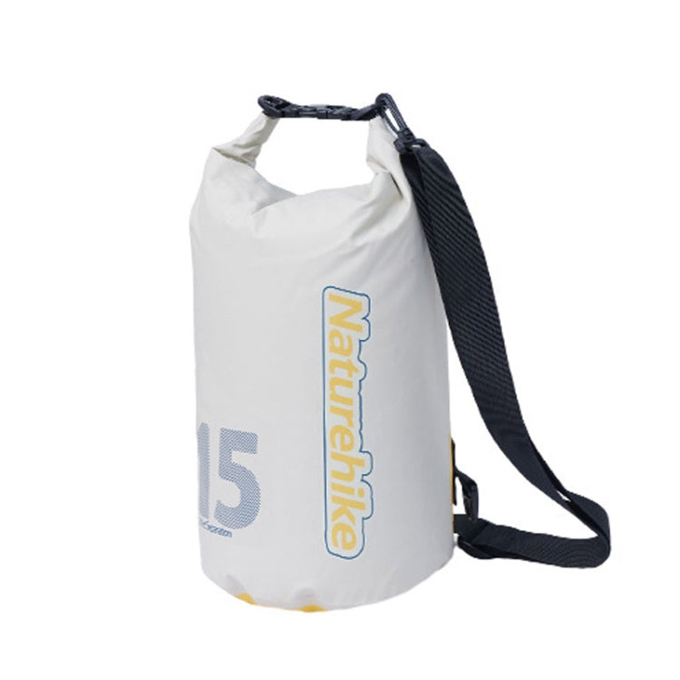 Naturehike Rafting Waterproof Bag Dry Wet Separate Shoulder Bag Outdoor Swimming Pack, 10L White, 15L White, 25L White, 10L Yellow, 15L Yellow, 25L Yellow, 10L Green, 25L Green