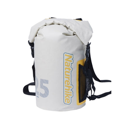 Naturehike Rafting Waterproof Bag Dry Wet Separate Shoulder Bag Outdoor Swimming Pack, 10L White, 15L White, 25L White, 10L Yellow, 15L Yellow, 25L Yellow, 10L Green, 25L Green