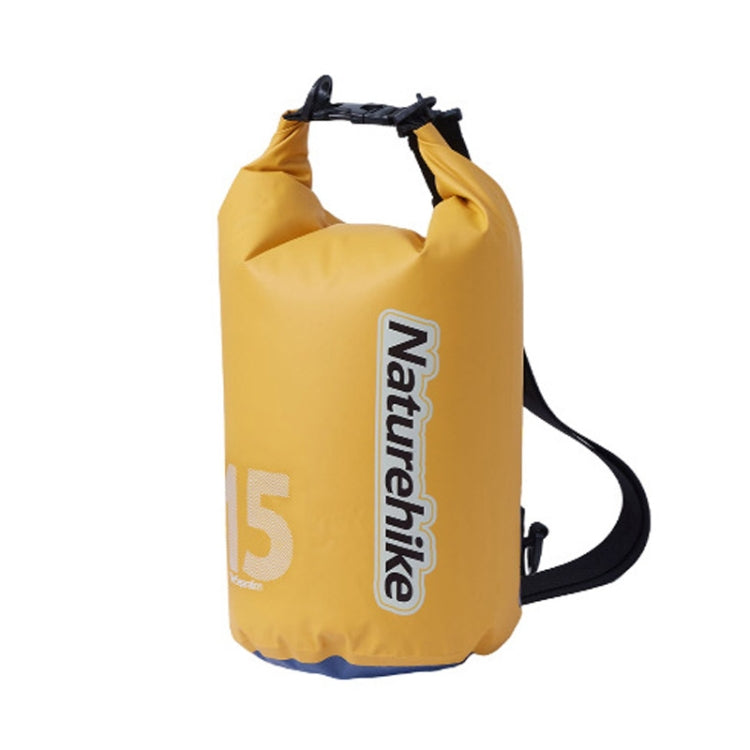 Naturehike Rafting Waterproof Bag Dry Wet Separate Shoulder Bag Outdoor Swimming Pack, 10L White, 15L White, 25L White, 10L Yellow, 15L Yellow, 25L Yellow, 10L Green, 25L Green