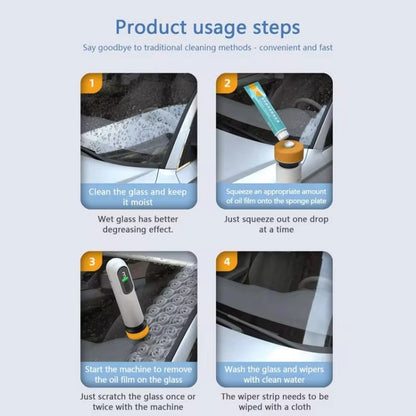 Wireless Electric Window Oil Film Scratch Repair Cleaning Machine