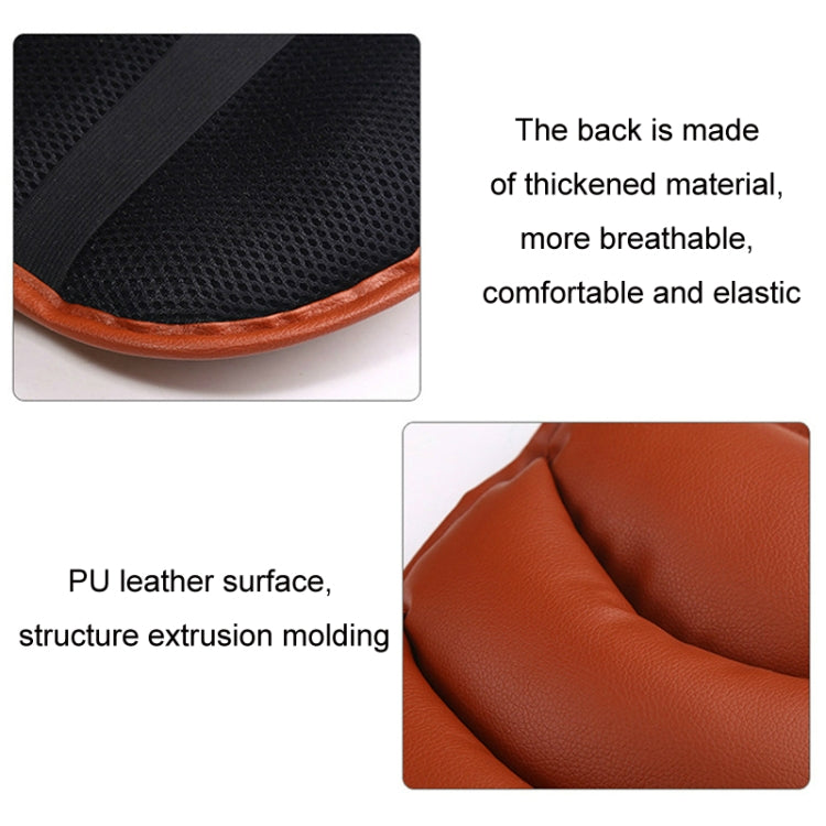 Car Armrest Heightening Pad PU Leather Interior