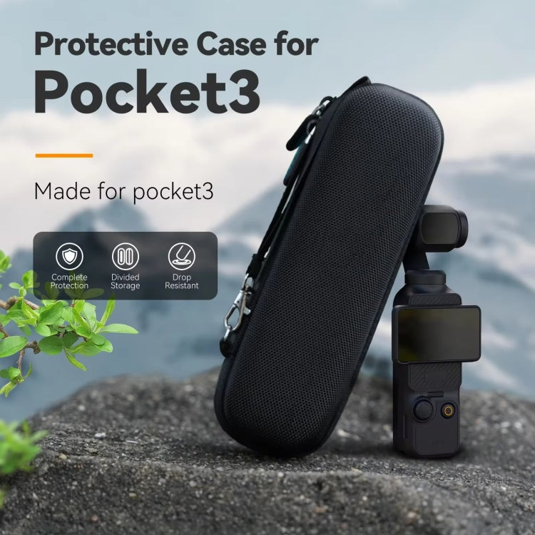For DJI Osmo Pocket 3 Camera TELESIN Portable Carrying Bag Storage Case, Pocket 3 Body Bag