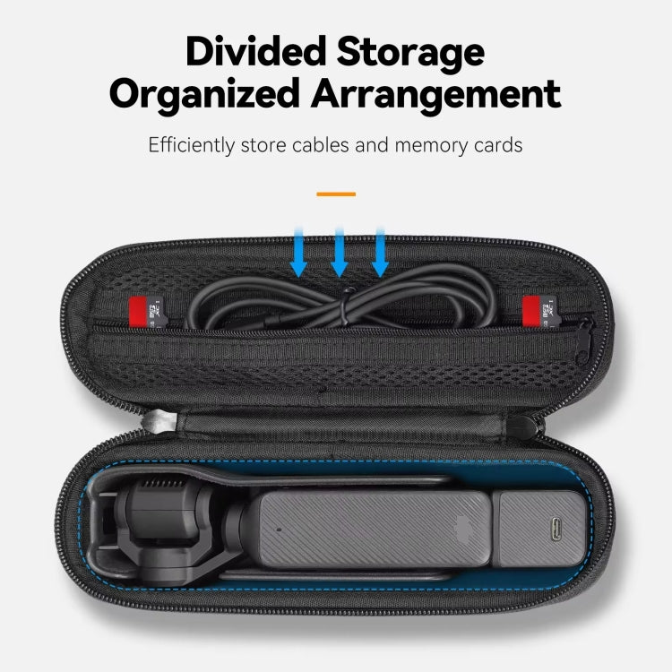 For DJI Osmo Pocket 3 Camera TELESIN Portable Carrying Bag Storage Case, Pocket 3 Body Bag