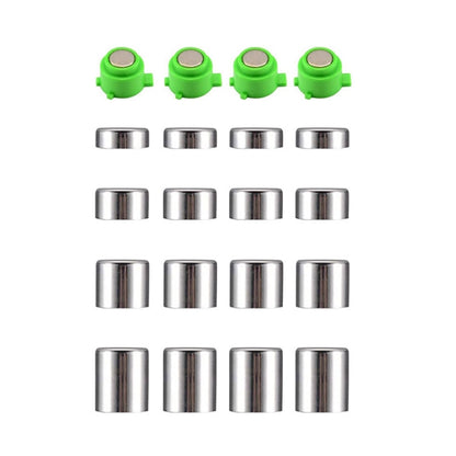 Gamepad Metal Buttons Mushroom Head Magnetic Base Cross Keys Accessory Set, For PS5 32pcs /Set, For PS5 Joystick 8pcs /Set, For PS5 20pcs /Set, For PS5 Cross Key 3pcs /Set, For PS4 32pcs /Set, For PS4 Joystick 8pcs /Set, For PS4 20pcs /Set...