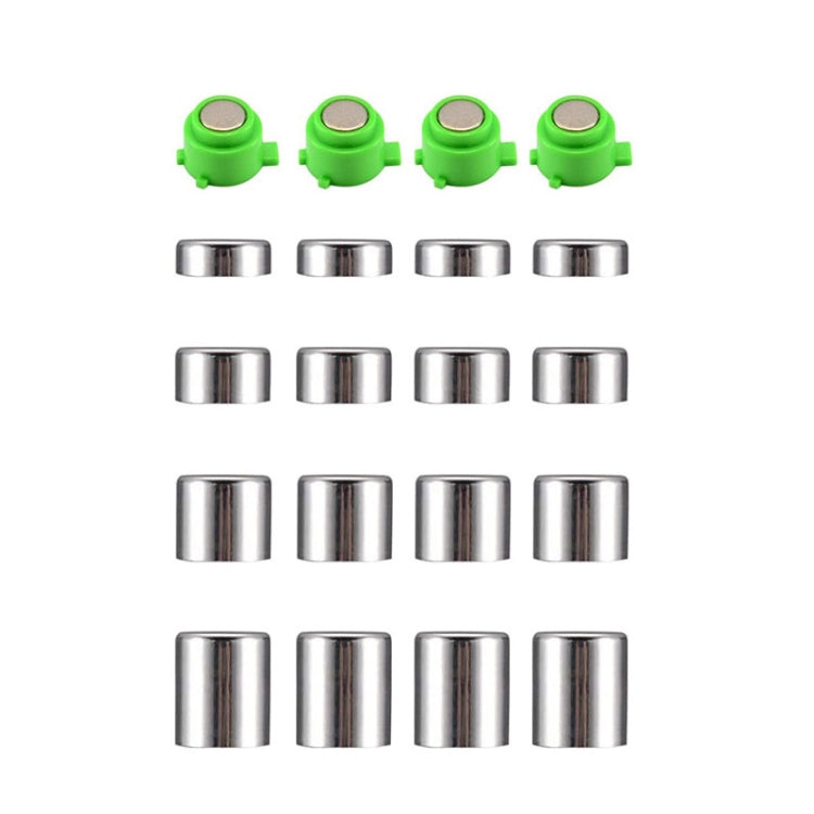 Gamepad Metal Buttons Mushroom Head Magnetic Base Cross Keys Accessory Set, For PS5 32pcs /Set, For PS5 Joystick 8pcs /Set, For PS5 20pcs /Set, For PS5 Cross Key 3pcs /Set, For PS4 32pcs /Set, For PS4 Joystick 8pcs /Set, For PS4 20pcs /Set...