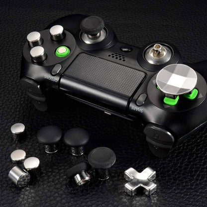 Gamepad Metal Buttons Mushroom Head Magnetic Base Cross Keys Accessory Set, For PS5 32pcs /Set, For PS5 Joystick 8pcs /Set, For PS5 20pcs /Set, For PS5 Cross Key 3pcs /Set, For PS4 32pcs /Set, For PS4 Joystick 8pcs /Set, For PS4 20pcs /Set...