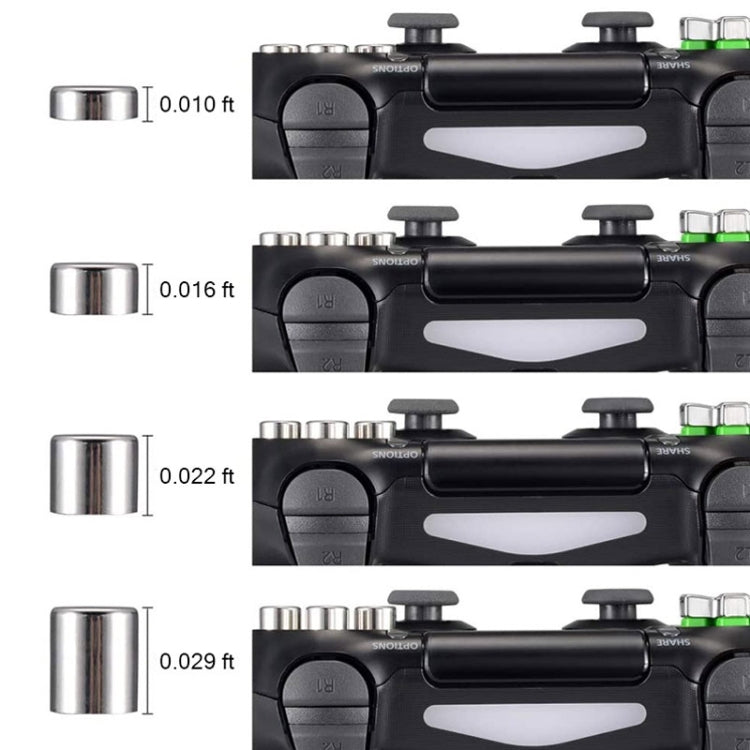 Gamepad Metal Buttons Mushroom Head Magnetic Base Cross Keys Accessory Set, For PS5 32pcs /Set, For PS5 Joystick 8pcs /Set, For PS5 20pcs /Set, For PS5 Cross Key 3pcs /Set, For PS4 32pcs /Set, For PS4 Joystick 8pcs /Set, For PS4 20pcs /Set...