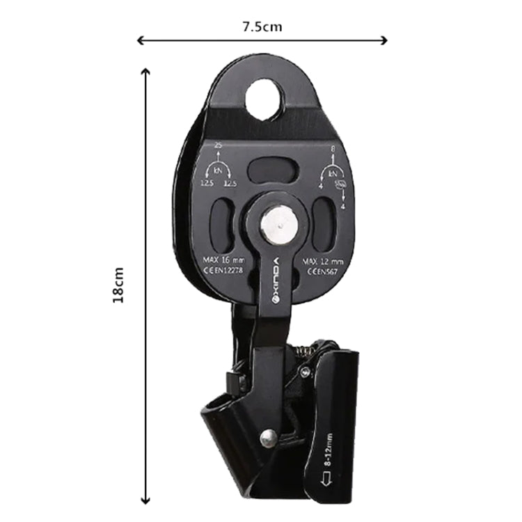 XINDA XD-8620 Heavy Object Lifting And Dragging Riser Pulley Lifter Rescue Crane