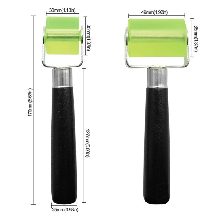 Car Audio Soundproofing Roller Household Wallpaper Film Laminating Wheel, Small, Large