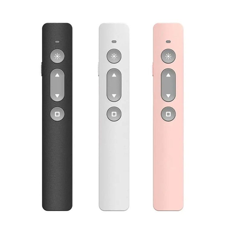 B1 Multimedia Infrared Laser Pointer Teaching Business Wireless PPT Page Turning Pen, B1 (White), B1 (Pink), B1 (Black)