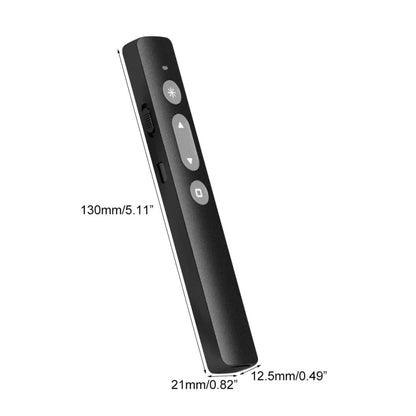 B1 Multimedia Infrared Laser Pointer Teaching Business Wireless PPT Page Turning Pen, B1 (White), B1 (Pink), B1 (Black)