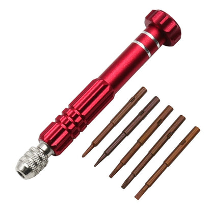 5 In 1 Aluminum Alloy Screwdriver Cell Phone Disassembly And Repair Tools