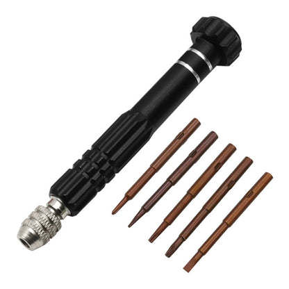 5 In 1 Aluminum Alloy Screwdriver Cell Phone Disassembly And Repair Tools