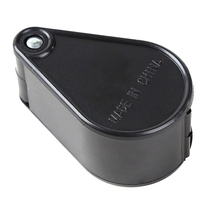 Handheld Portable 30mm Double Open 10X HD Folding Magnifier