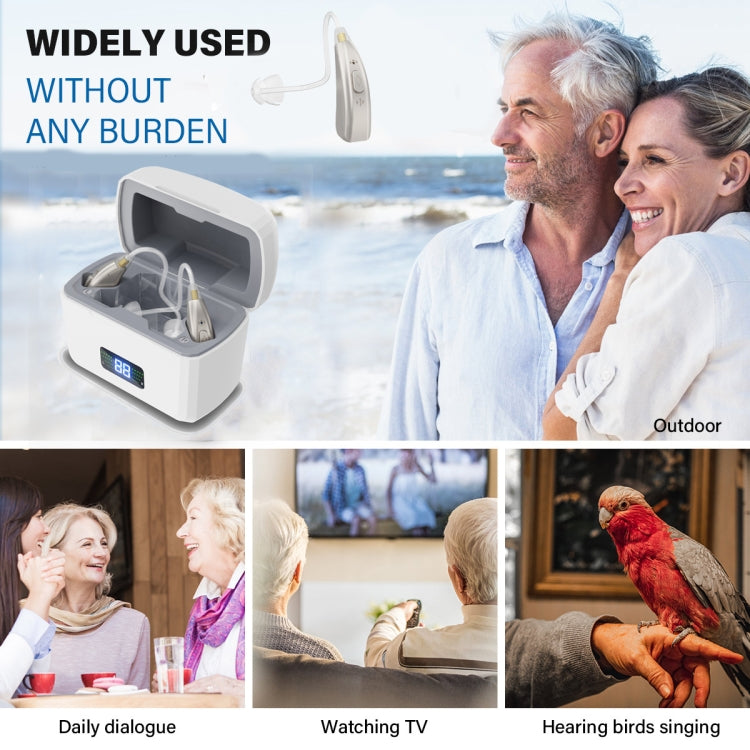 Z-126  Rechargeable Digital Display Hearing Aid Ear-hanging Sound Amplifier, Z-126