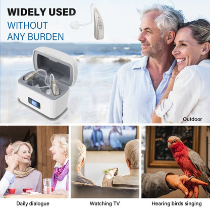 Z-126  Rechargeable Digital Display Hearing Aid Ear-hanging Sound Amplifier, Z-126