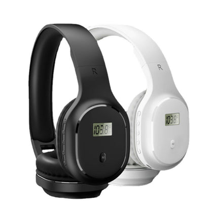 A8 Charging Version Portable Digital Display FM Headphone
