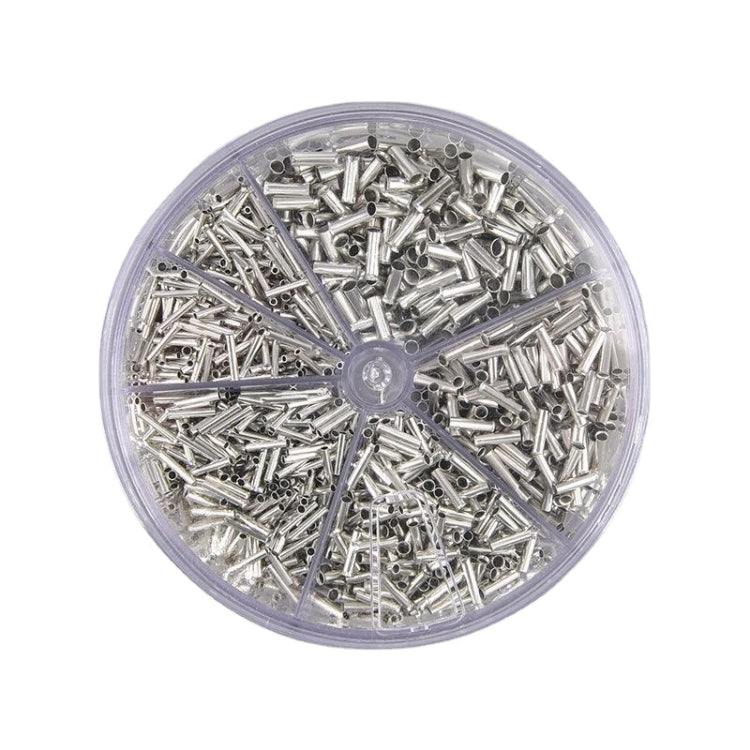 Electrical Wiring Tube Type Cold Pressed European Style Pin Set, 1900pcs /Set