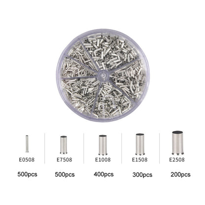 Electrical Wiring Tube Type Cold Pressed European Style Pin Set, 1900pcs /Set