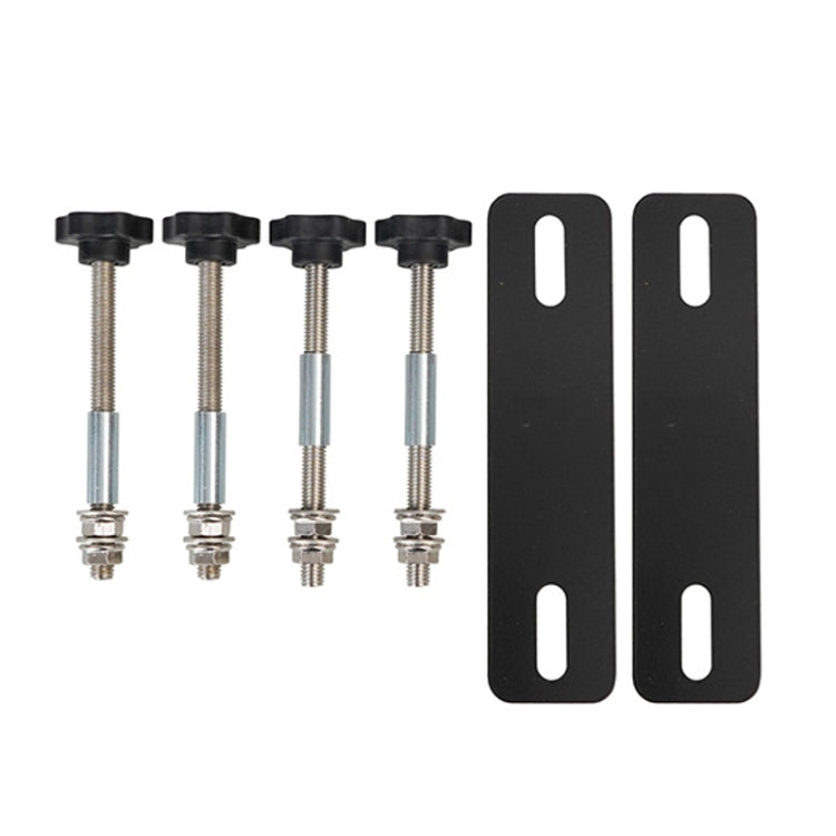 Traction Board Mounting Pins Kit Universal For 4.72"-6.69" Hole Spacing Recovery Tracks