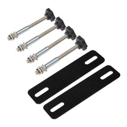 Traction Board Mounting Pins Kit Universal For 4.72"-6.69" Hole Spacing Recovery Tracks