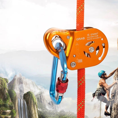XINDA TPQ6608 High-altitude Work Protector Removable Self-locking Rope Grabber