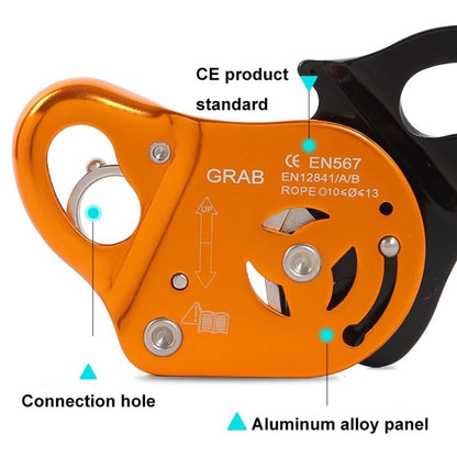 XINDA TPQ6608 High-altitude Work Protector Removable Self-locking Rope Grabber