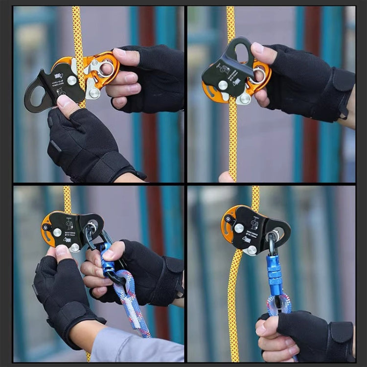 XINDA TPQ6608 High-altitude Work Protector Removable Self-locking Rope Grabber