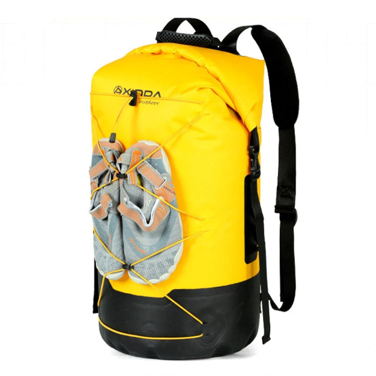 XINDA XD-BAG19 IPX7 Waterproof Outdoor Stream Tracing Backpack Diving Bag, Yellow-16L, Yellow-26L, Yellow-36L, Blue-16L, Blue-26L, Blue-36L, Light Gray-16L, Light Gray-26L, Light Gray-36L, Black-16L, Black-26L