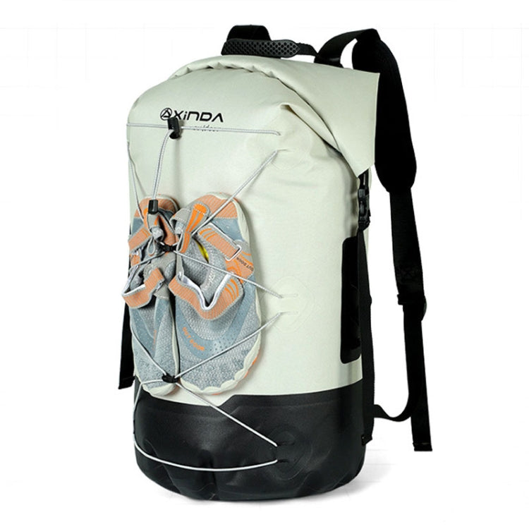 XINDA XD-BAG19 IPX7 Waterproof Outdoor Stream Tracing Backpack Diving Bag, Yellow-16L, Yellow-26L, Yellow-36L, Blue-16L, Blue-26L, Blue-36L, Light Gray-16L, Light Gray-26L, Light Gray-36L, Black-16L, Black-26L