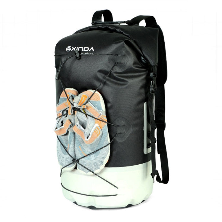 XINDA XD-BAG19 IPX7 Waterproof Outdoor Stream Tracing Backpack Diving Bag, Yellow-16L, Yellow-26L, Yellow-36L, Blue-16L, Blue-26L, Blue-36L, Light Gray-16L, Light Gray-26L, Light Gray-36L, Black-16L, Black-26L