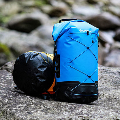 XINDA XD-BAG19 IPX7 Waterproof Outdoor Stream Tracing Backpack Diving Bag, Yellow-16L, Yellow-26L, Yellow-36L, Blue-16L, Blue-26L, Blue-36L, Light Gray-16L, Light Gray-26L, Light Gray-36L, Black-16L, Black-26L