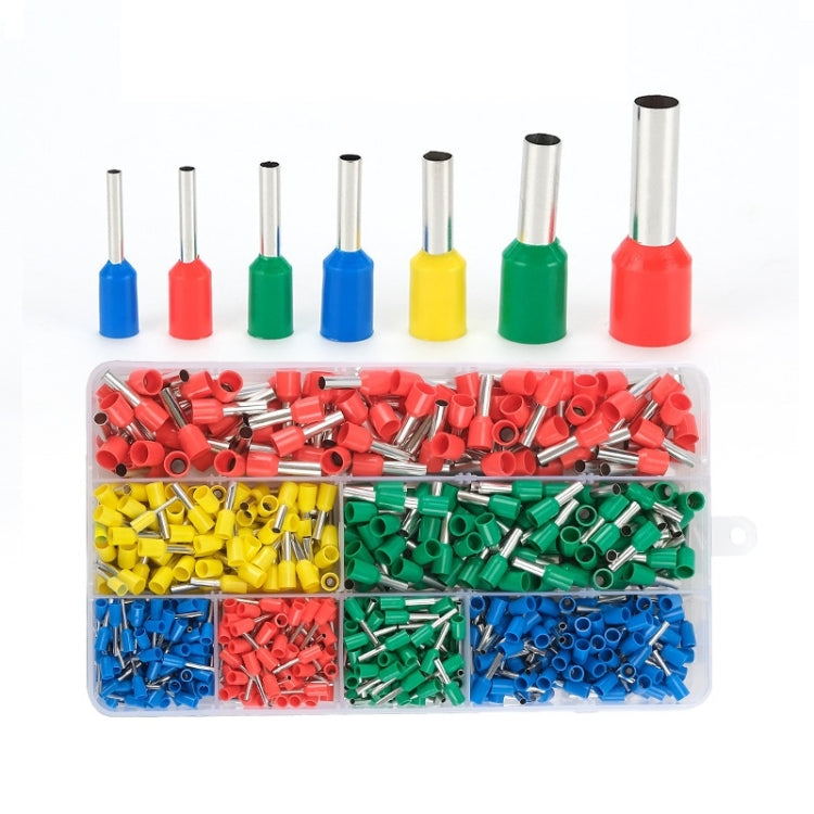 European Style Tube Type Wiring Cold Press Terminal Set, 700pcs /Set
