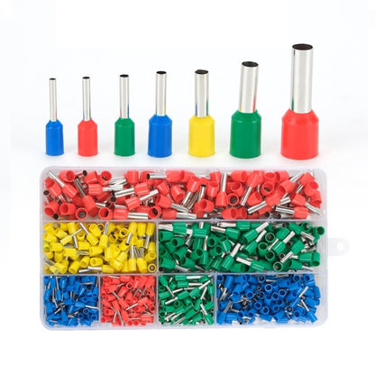 European Style Tube Type Wiring Cold Press Terminal Set, 700pcs /Set