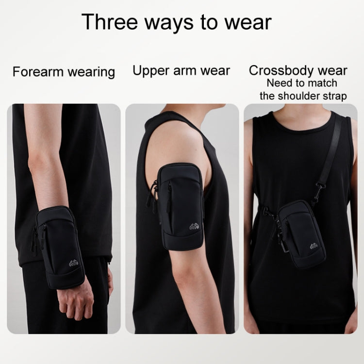 OUDU Outdoor Running Cell Phone Arm Bag Unisex Sports Portable Mobile Phone Pouch