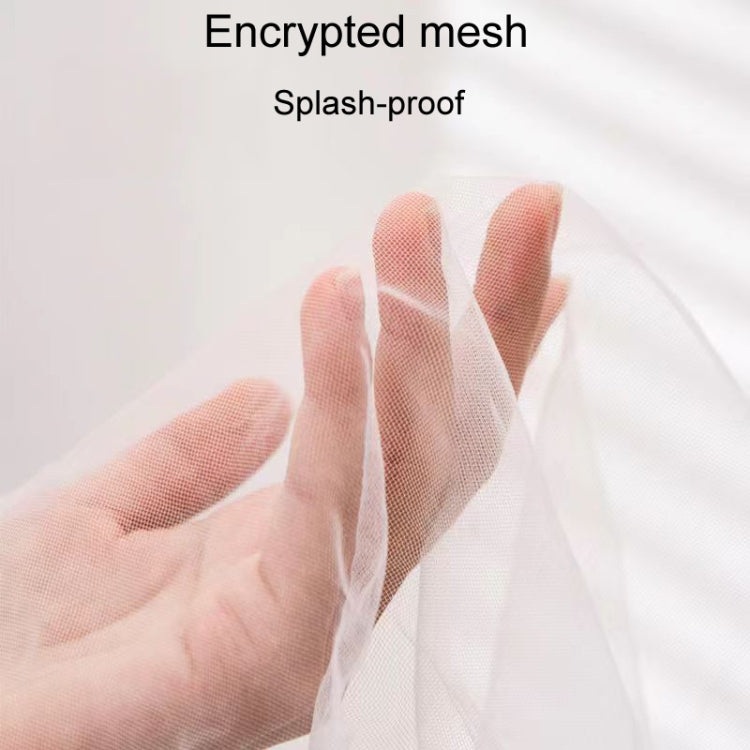 Encrypted Splashproof Birdcage Mesh Dust Blocking Accessory Parrot Octopus Screen Cage Covers, L