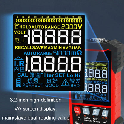 Battery Internal Resistance Tester Lead-Acid Alkaline Lithium Battery Tester, IR500, IR502