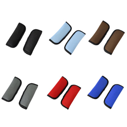Car Shoulder Pad Holder Child Seat Belt Shoulder Guard, Black, Sky Blue, Coffee, Gray, Red, Blue