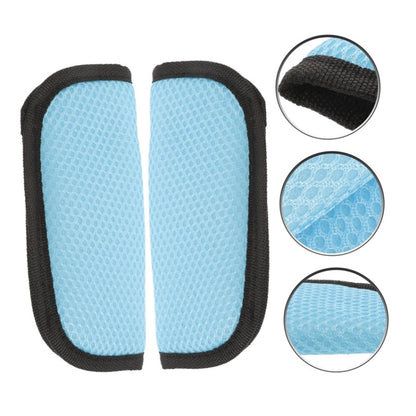 Car Shoulder Pad Holder Child Seat Belt Shoulder Guard, Black, Sky Blue, Coffee, Gray, Red, Blue