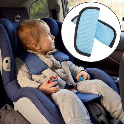 Car Shoulder Pad Holder Child Seat Belt Shoulder Guard, Black, Sky Blue, Coffee, Gray, Red, Blue