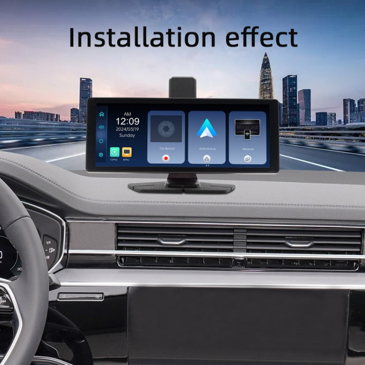 Car Bluetooth Portable DVR Monitor Support Carplay/Android Auto, Display, Display+ Camera