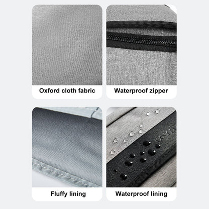 For DJI Mini 4 Pro Baona BN-H016 Portable Waterproof Crossbody Drones Storage Bag, Grey, Black